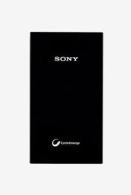 Sony CP-V10A Power Bank (10000mAh capacity, Output 5V DC 1.5A max, suitable for smart phones, tablets, camera & ebooks)